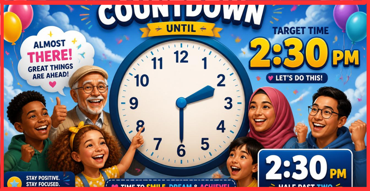 how long until 2:30