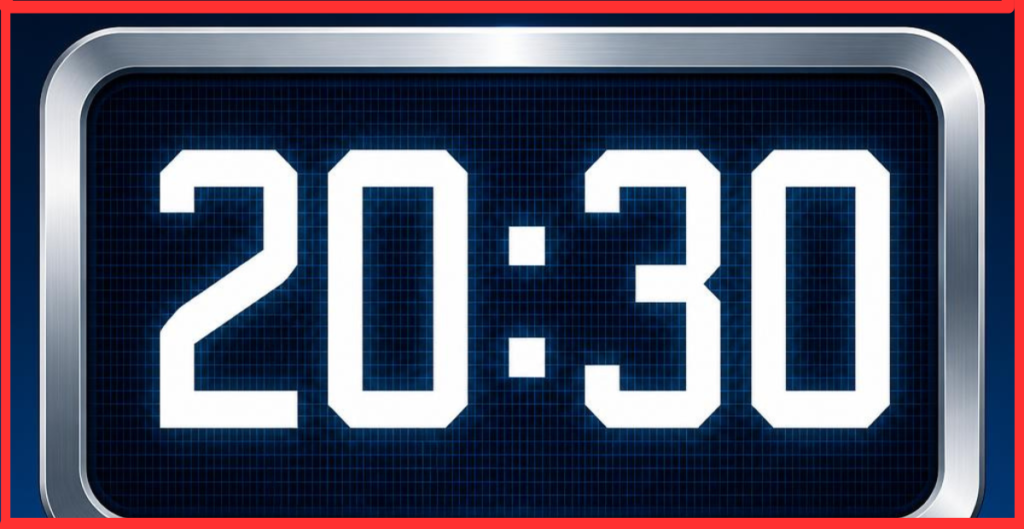 What Is 20:30 Military Time?