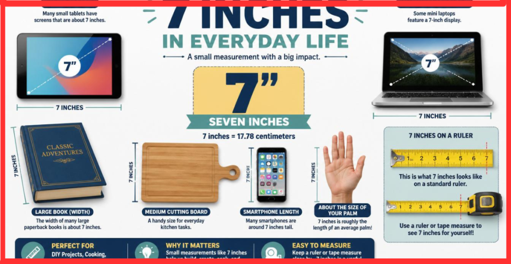 what does 7 inches look like
