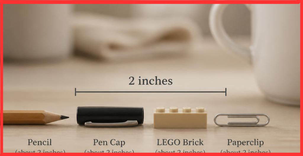 Main Keyword: What Does 2 Inches Look Like Without a Ruler