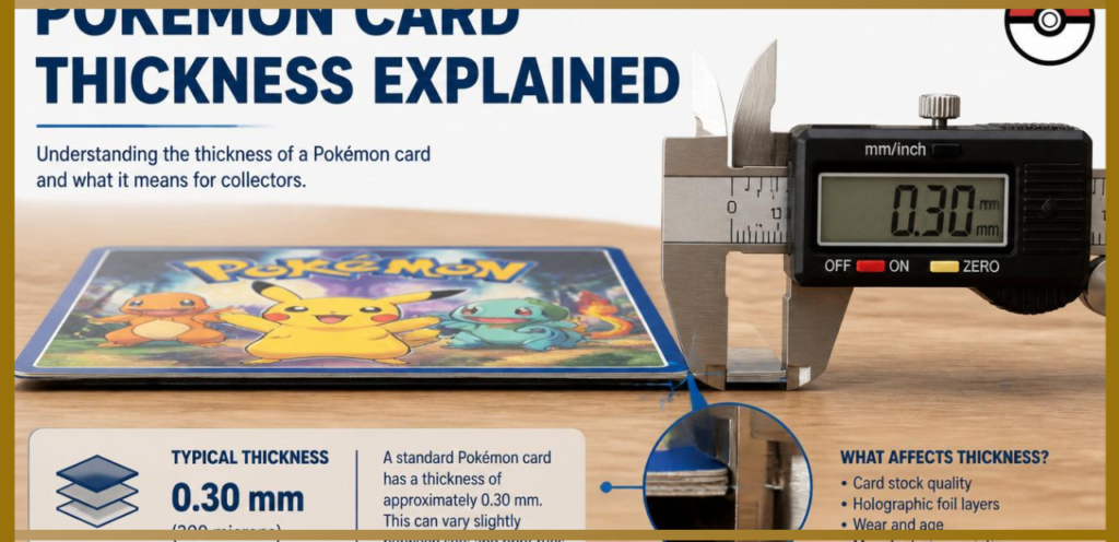 Pokémon Card Thickness Explained