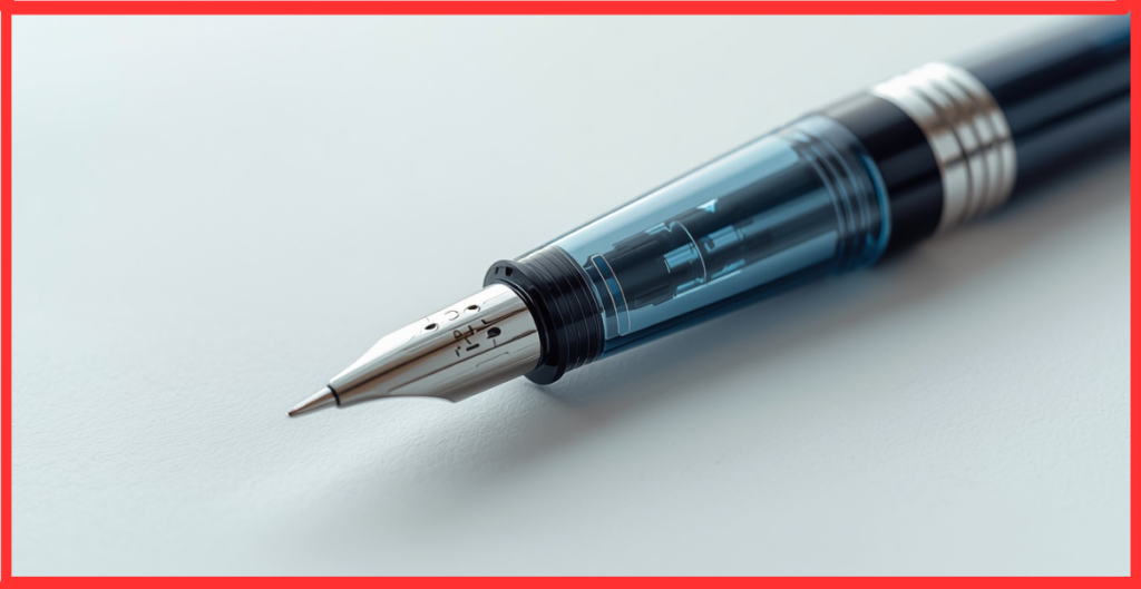 Uncapped Ballpoint Pen