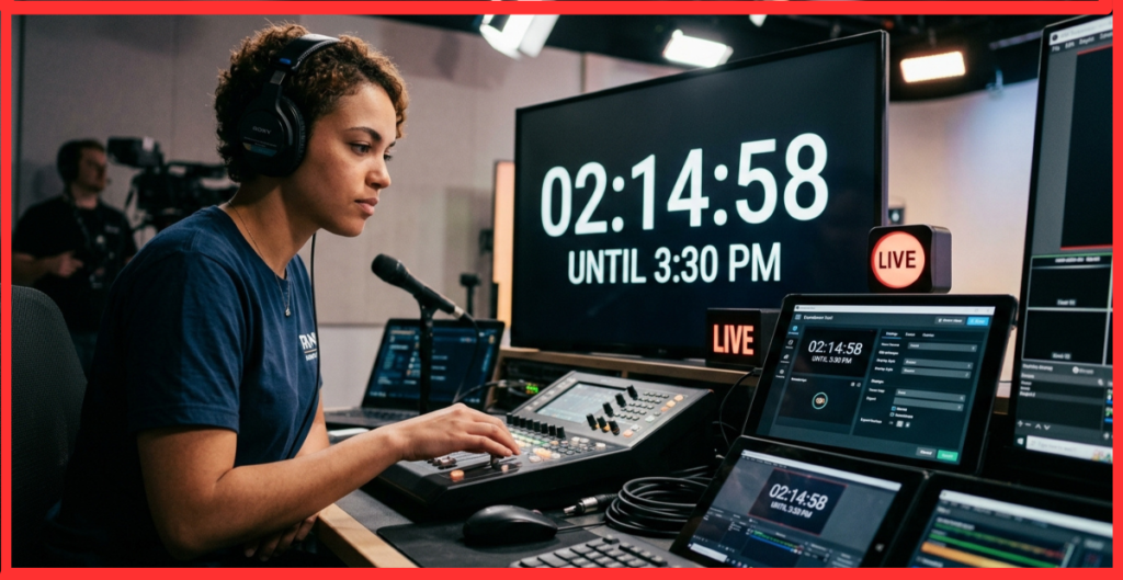 Best Tools for a Live Countdown to 3:30 PM