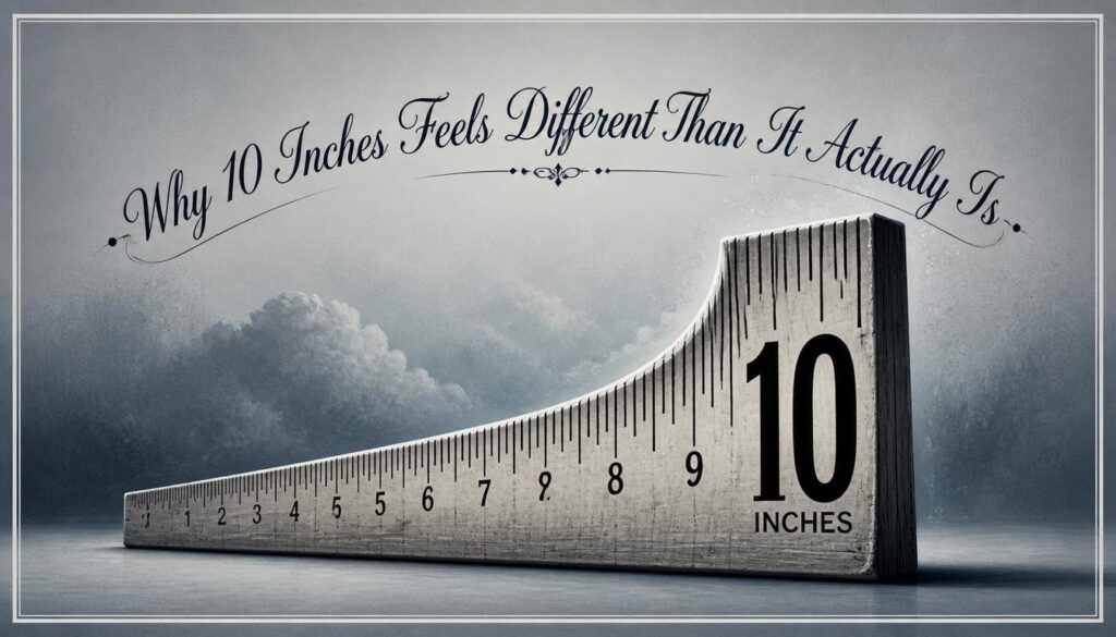 10 inch measurement perception