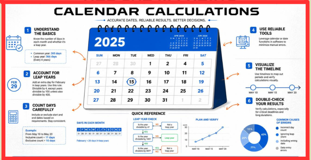 Tips for Accurate Calendar Calculations