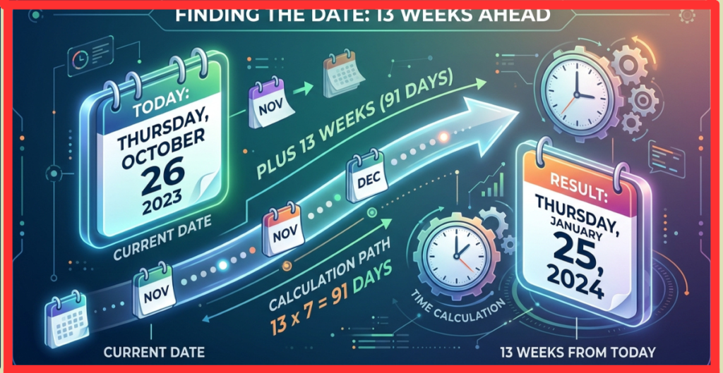 What Date Is 13 Weeks From Today?