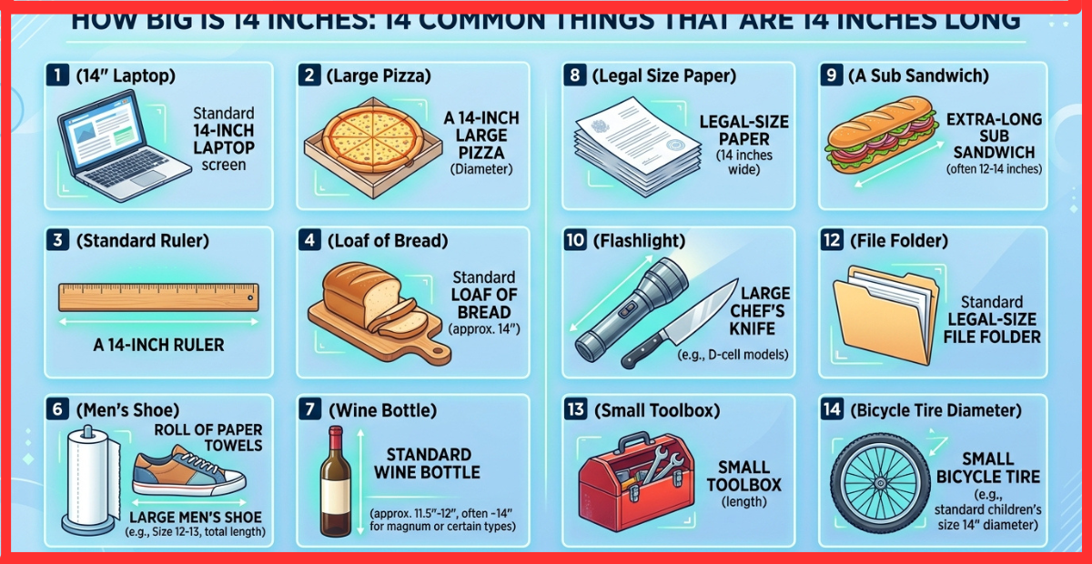 How Big is 14 Inches