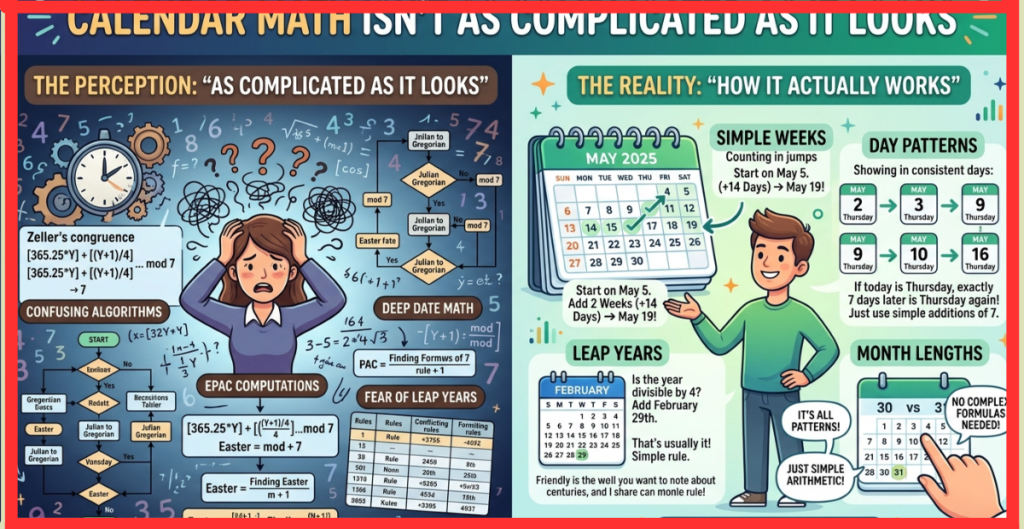 Calendar Math Isn't As Complicated As It Looks