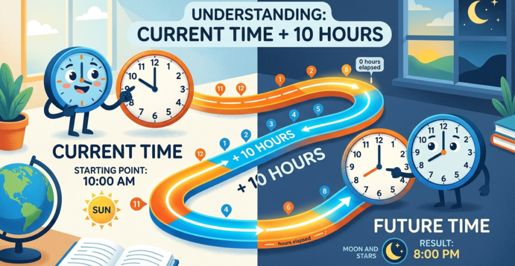 Current Time Plus 10 Hours