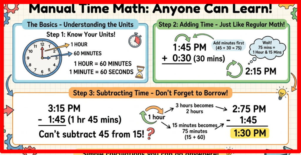 Manual Time Math