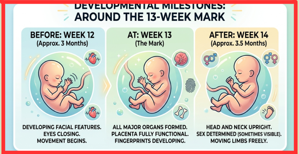 Dates Around the 13-Week Mark