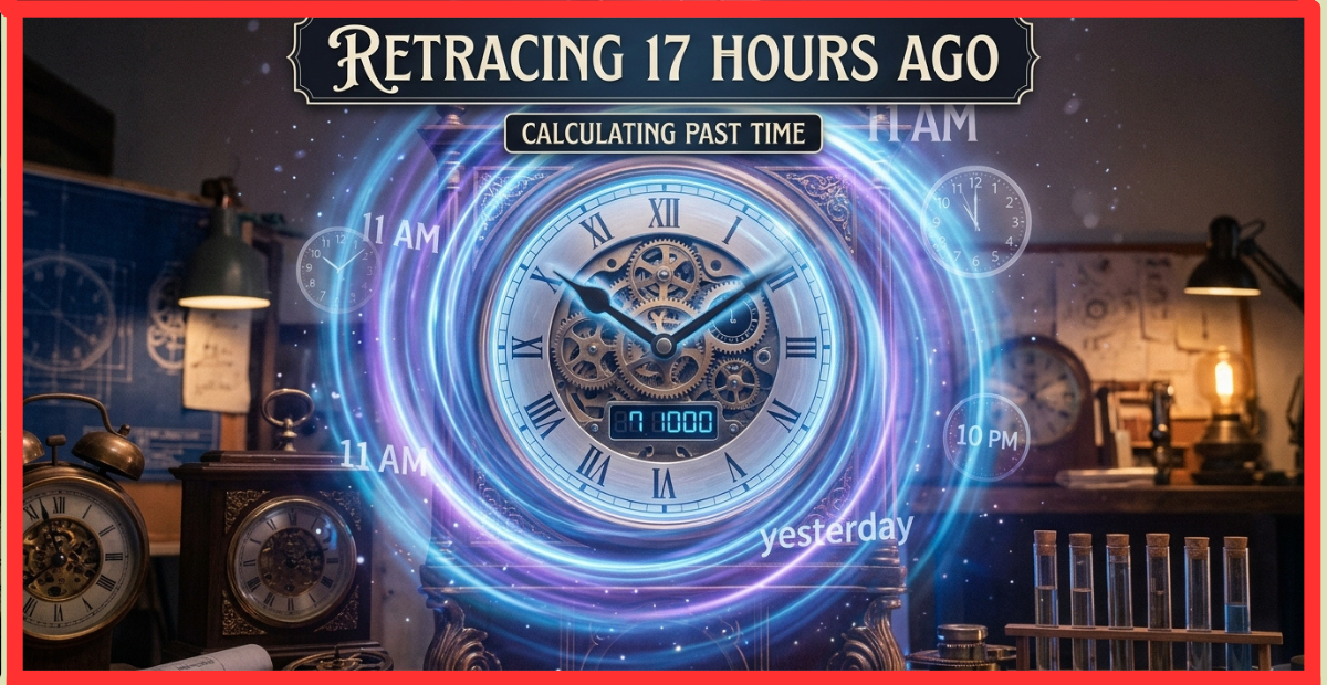 what time was it 17 hours ago