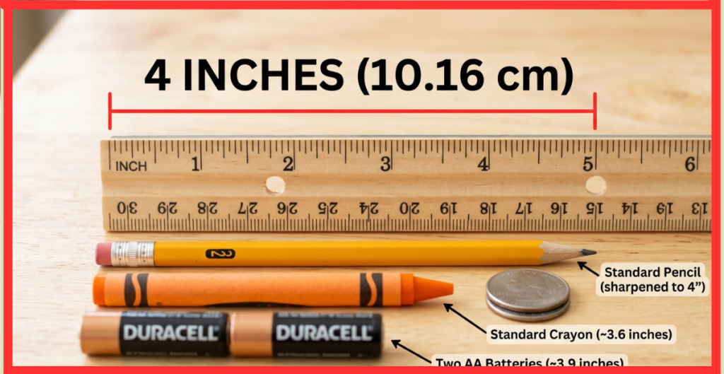 How Long Is 4 Inches?