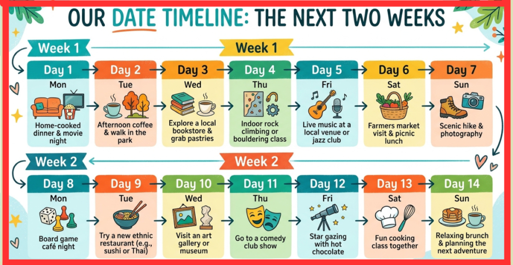 Next Two Weeks Timeline