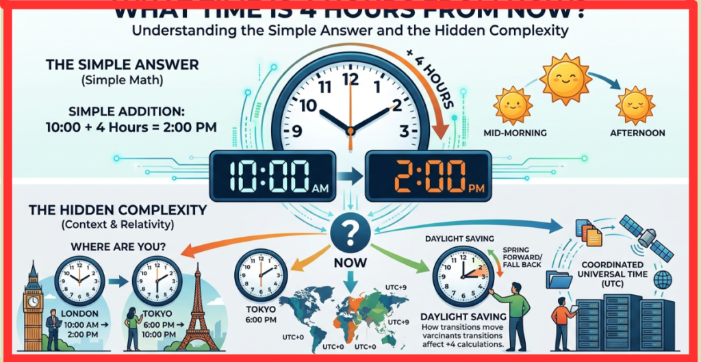What Time Is 4 Hours From Now? Understanding the Simple Answer and the Hidden Complexity