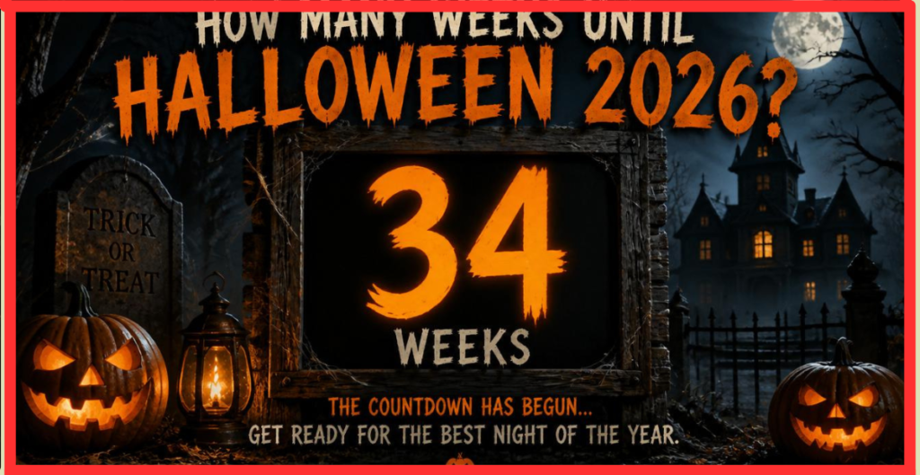 How Many Weeks Until Halloween 2026?