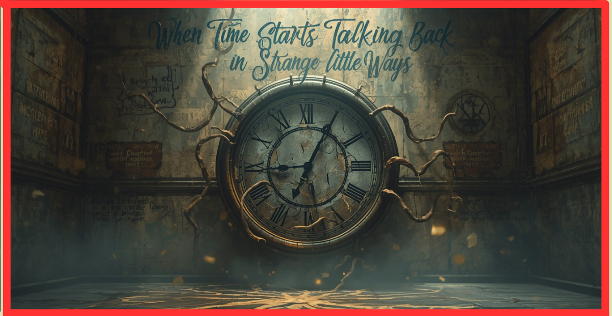 when time starts talking back